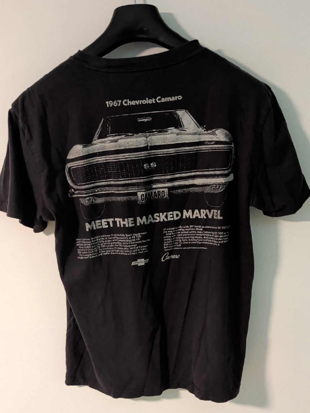 Hollister Chevrolet Camaro SS 1967 MASKED MARVEL SMALL